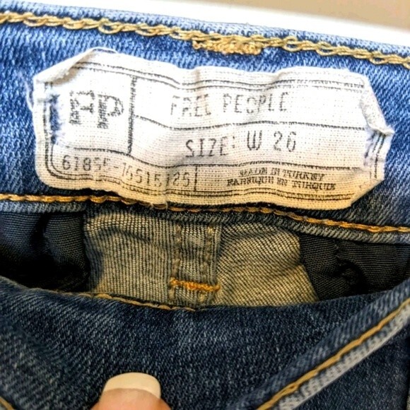 Free People Stratford skinny jeans- size 26 - Picture 3 of 6